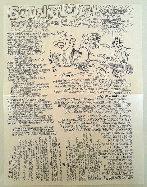 Gutwrench : New Block On The Kids (7")