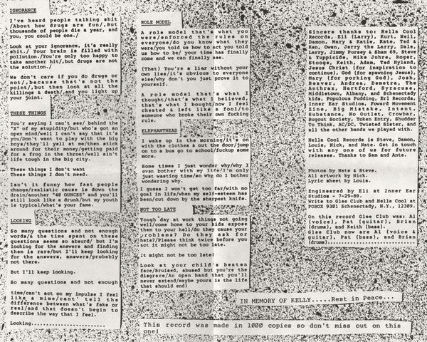 Glee Club : Looking (7")