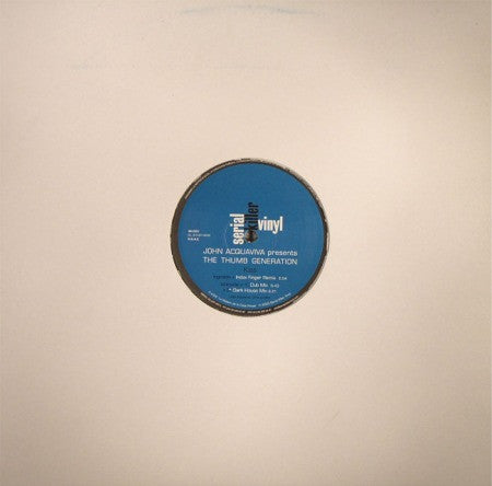 John Acquaviva Presents The Thumb Generation : Kiss (12")