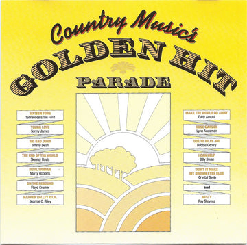 Various : Country Music's Golden Hit Parade (CD, Comp)