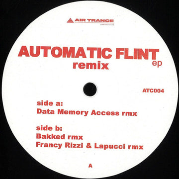 Various : Automatic Flint (The Remixes) (12", EP)