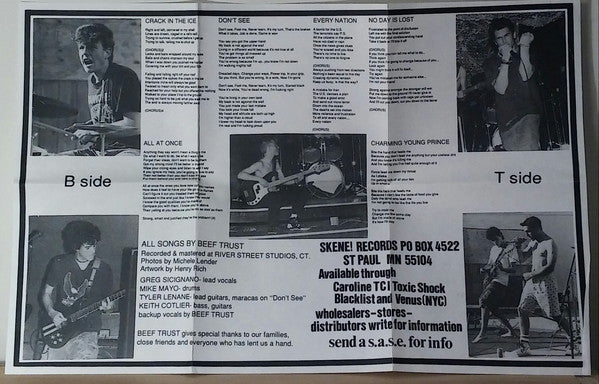 Beef Trust : Beef Trust (7")