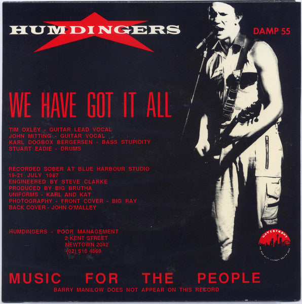 Humdingers : A Little Love On The Side (7", Single)