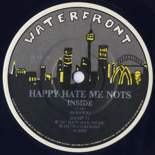 Happy Hate Me Nots : Salt Sour And Brighton (7", Single)
