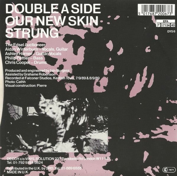 The Edsel Auctioneer : Our New Skin / Strung (7", Single)