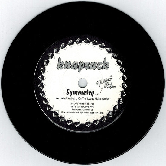 Knapsack / The Edsel Auctioneer : Symmetry / Stuntman (5", Promo)