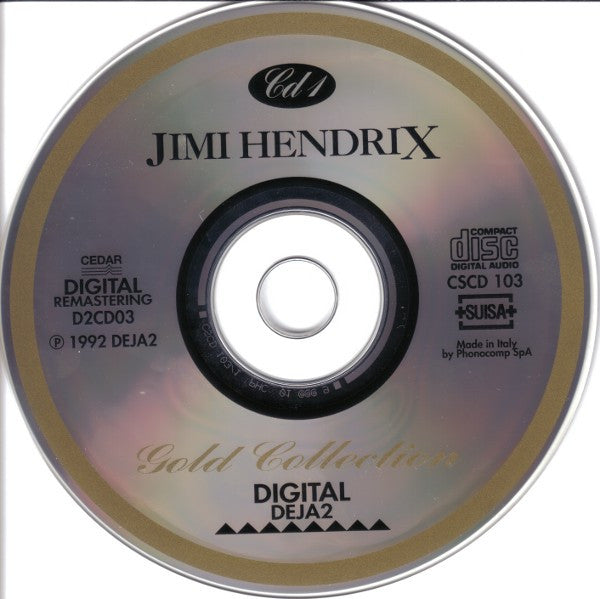 Jimi Hendrix : The Jimi Hendrix Gold Collection (2xCD, Comp, RM)