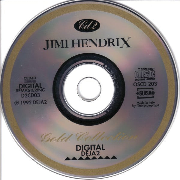 Jimi Hendrix : The Jimi Hendrix Gold Collection (2xCD, Comp, RM)