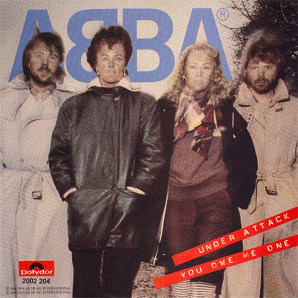 ABBA : Under Attack / You Owe Me One (7", Single)