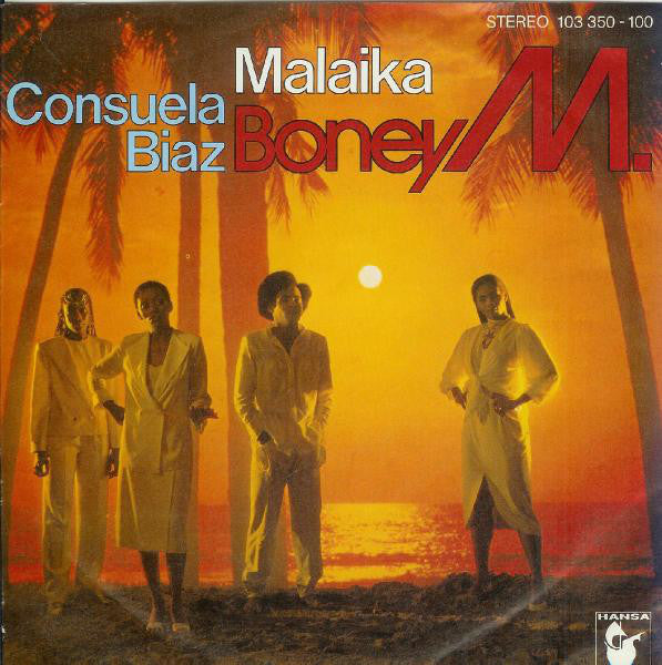 Boney M. : Malaika / Consuela Biaz (7", Single)