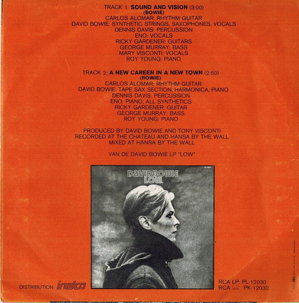 David Bowie : Sound And Vision (7", Single)