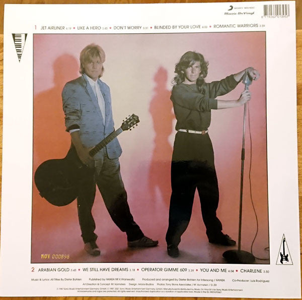 Modern Talking : Romantic Warriors - The 5th Album (LP, Album, Num, RE, Tra)