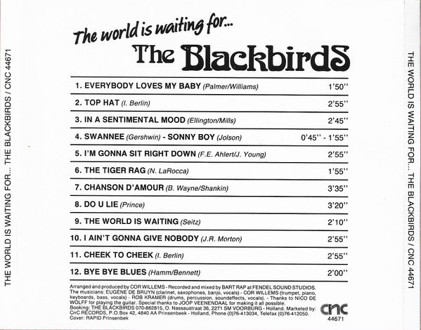 The Blackbirds : The World Is Waiting For ... (CD, Album)