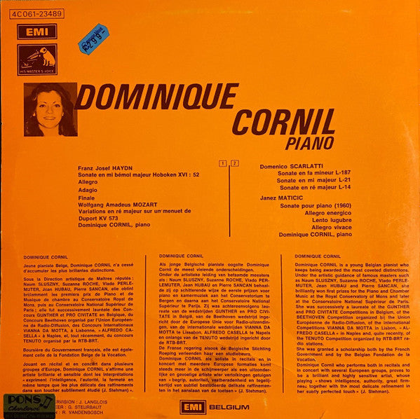 Dominique Cornil : Dominique Cornil (LP, Album)