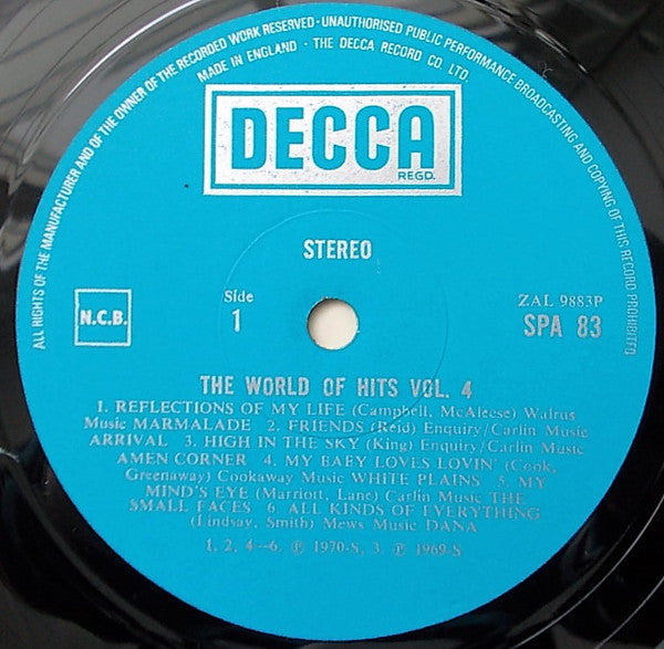 Various : The World Of Hits Vol. 4 (LP, Comp)
