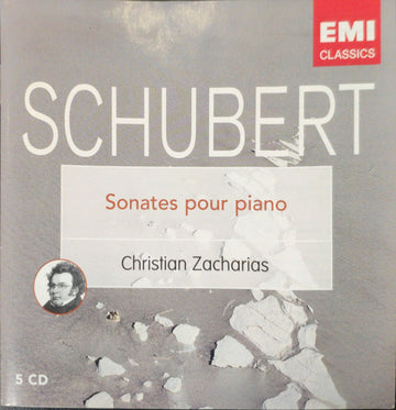 Christian Zacharias, Franz Schubert : Sonates Pour Piano (Box, Comp + 5xCD)