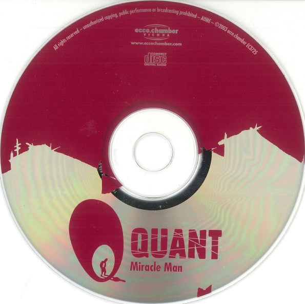 Quant Featuring Ernesto's* : Miracle Man (CD, Maxi)