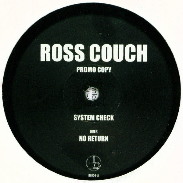 Ross Couch : System Check / No Return (12", Promo)