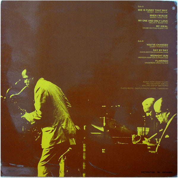 Buddy Tate, Milt Buckner, Wallace Bishop : Midnight Slows (LP, Album, Mono)