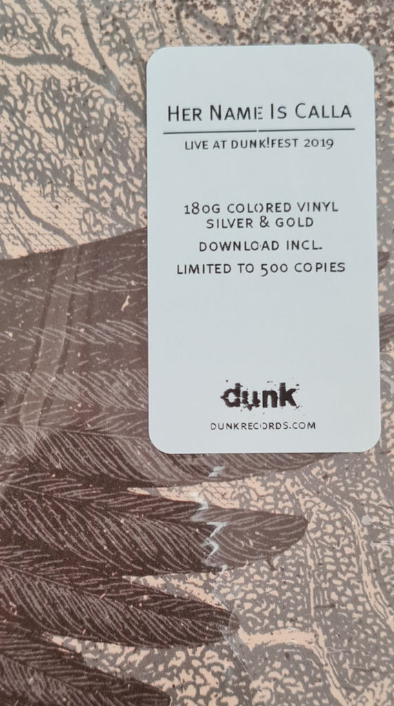 Her Name is Calla : Live At Dunk!fest 2019 (2xLP, Album, Ltd, Bon)