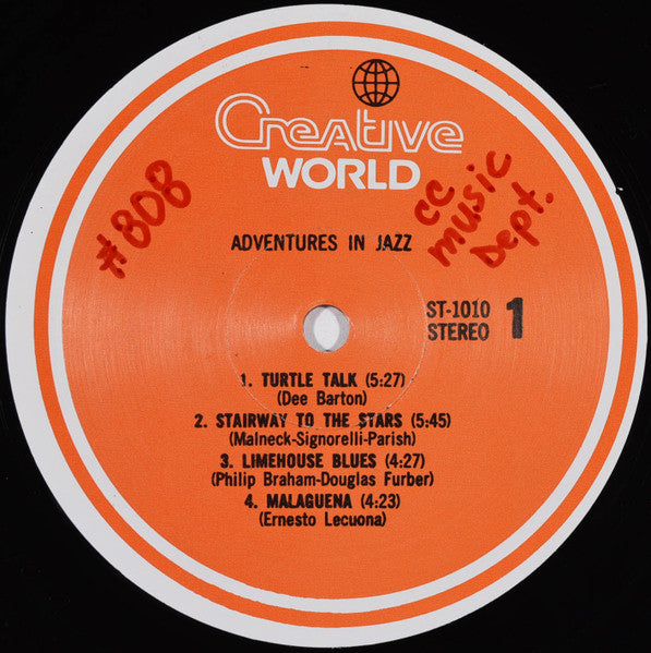Stan Kenton : Adventures In Jazz (LP, Album, RE, Los)