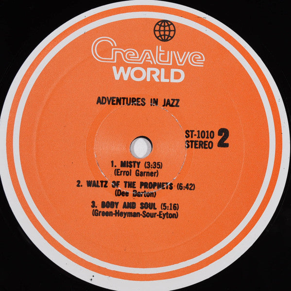 Stan Kenton : Adventures In Jazz (LP, Album, RE, Los)