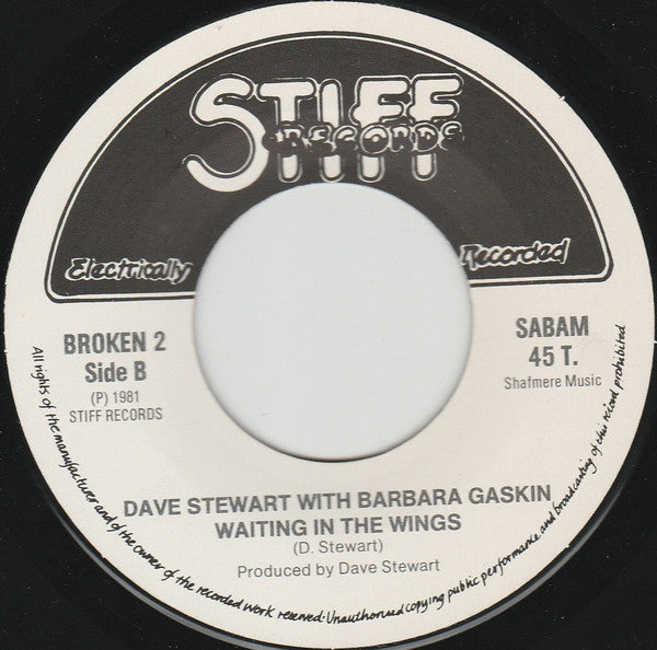 Dave Stewart & Barbara Gaskin : It's My Party (7")