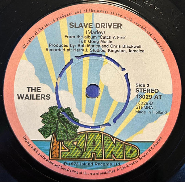 The Wailers : Get Up, Stand Up (7", Single)