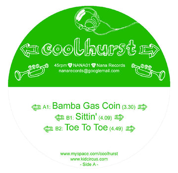 Coolhurst* : Bamba Gas Coin / Sittin' / Toe To Toe (12")