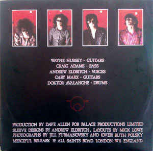 The Sisters Of Mercy : First And Last And Always (LP, Album)