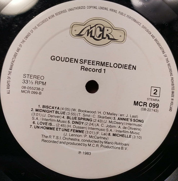 The R.T.S.I. Orchestra* : Gouden Sfeer Melodieen (2xLP, Album)