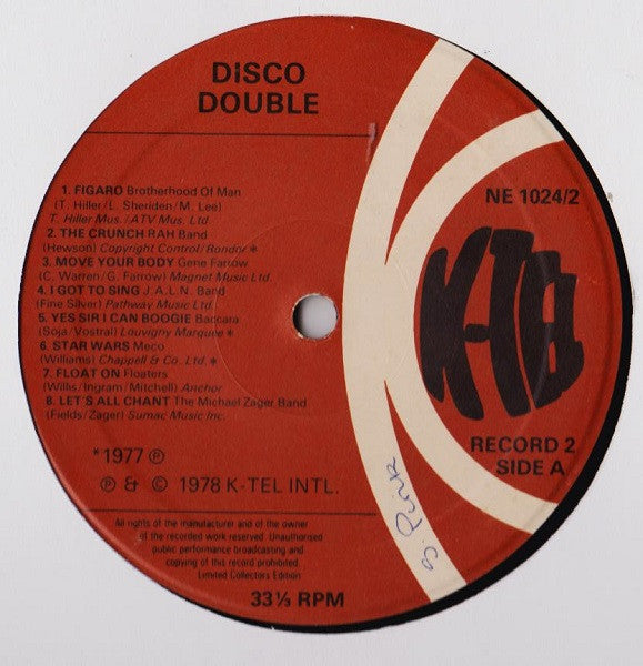 Various : Disco Double (2xLP, Comp, Ltd, Gat)