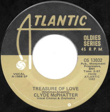 Clyde McPhatter : Treasure Of Love / A Lover's Question (7", Single)