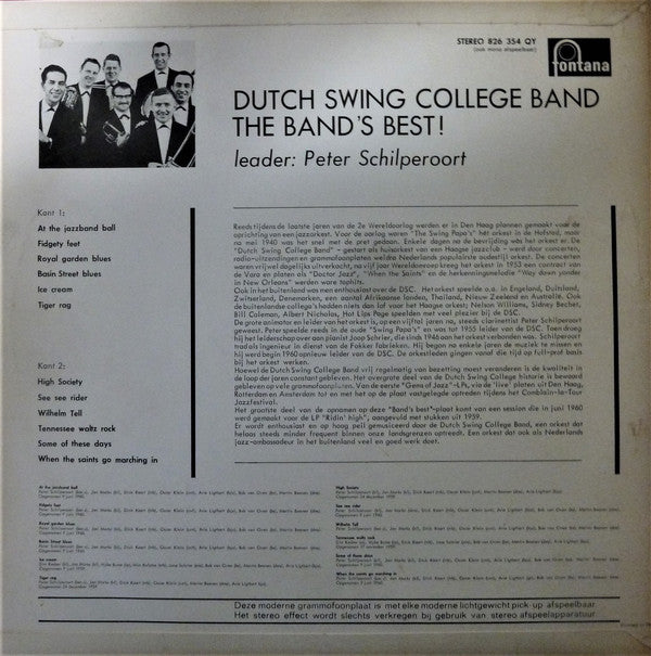 The Dutch Swing College Band : The Band's Best (LP, Comp, Fli)