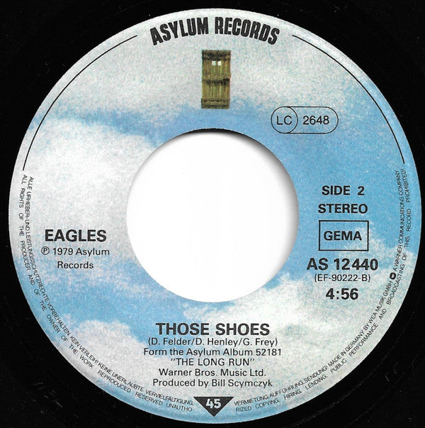 Eagles : Sad Café (7", Single)