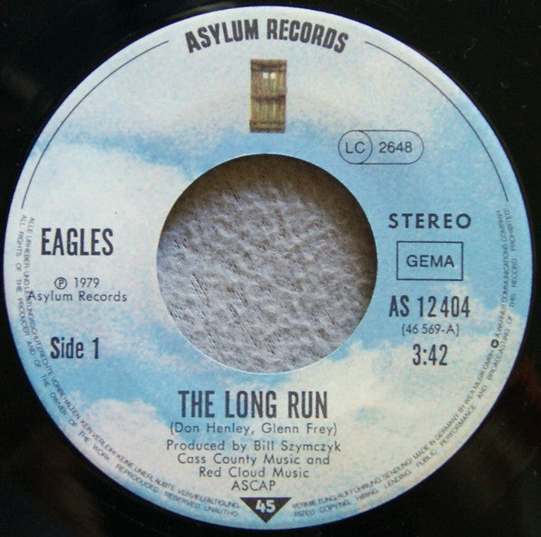 Eagles : The Long Run (7", Single)