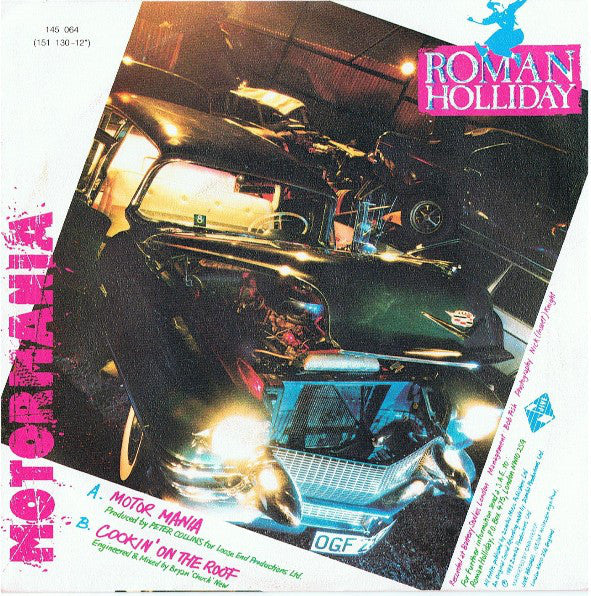 Roman Holliday : Motormania (7")