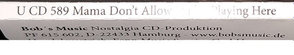 Various : Mama Don't Allow Skiffle Playing Here (CDr, Comp, Mono)