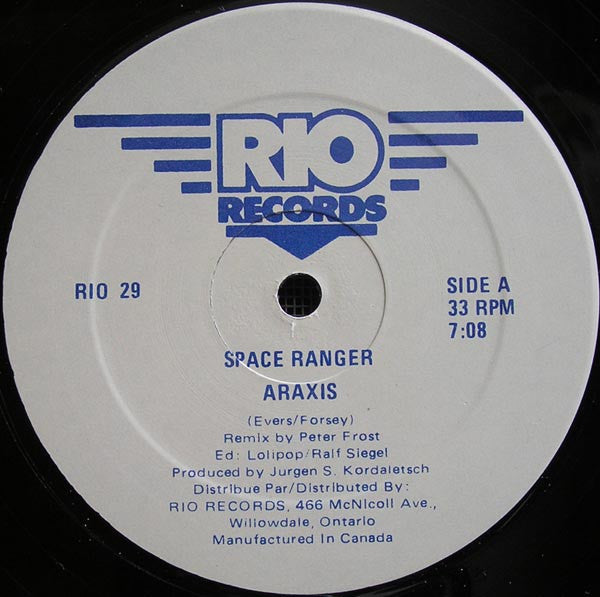 Araxis (3) : Space Ranger (12")