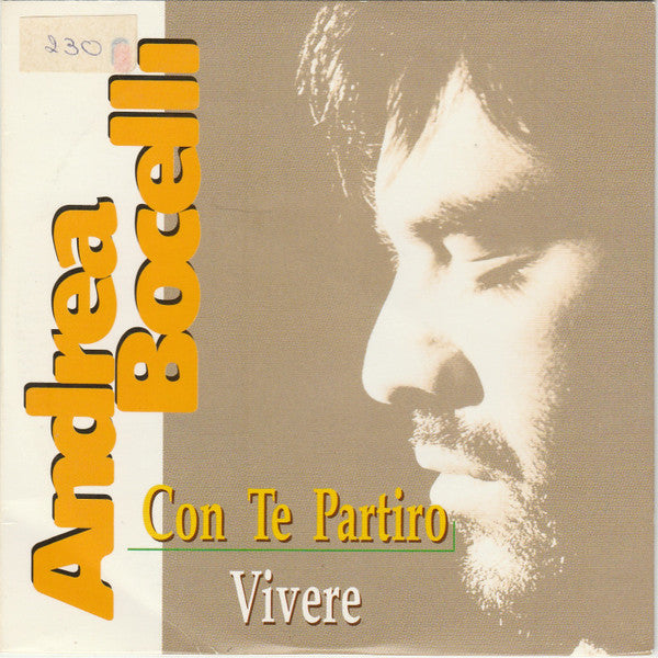 Andrea Bocelli : Con Te Partirò / Vivere (CD, Single)