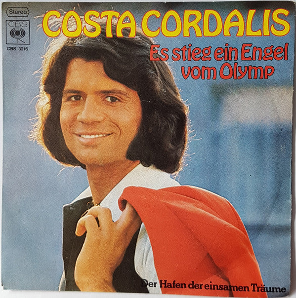 Costa Cordalis : Es Stieg Ein Engel Vom Olymp (7", Single)
