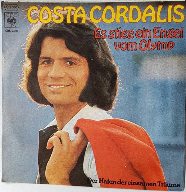 Costa Cordalis : Es Stieg Ein Engel Vom Olymp (7", Single)