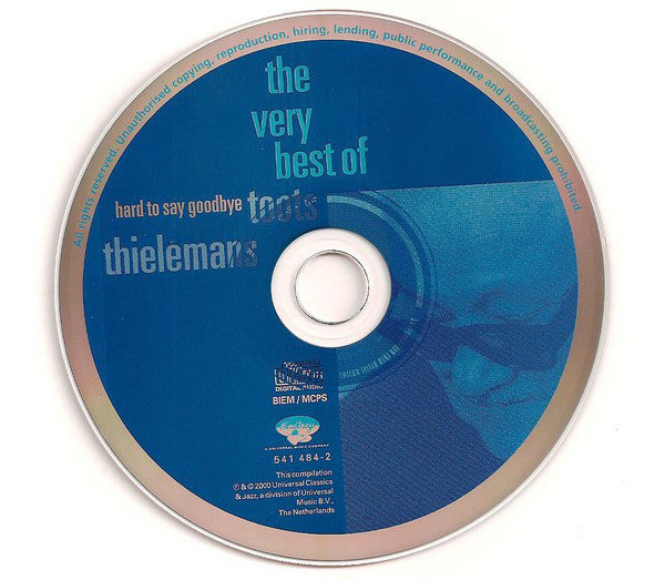 Toots Thielemans : Hard To Say Goodbye - The Very Best Of Toots Thielemans (CD, Comp, M &)