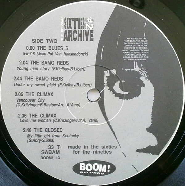 Various : JP Van Presents: The Belgian Sixties Archive #2 (LP, Comp)