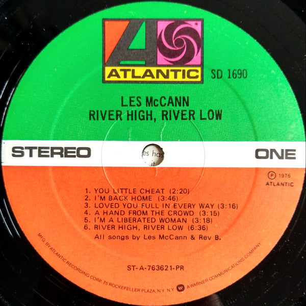 Les McCann : River High, River Low (LP, Album, PR)
