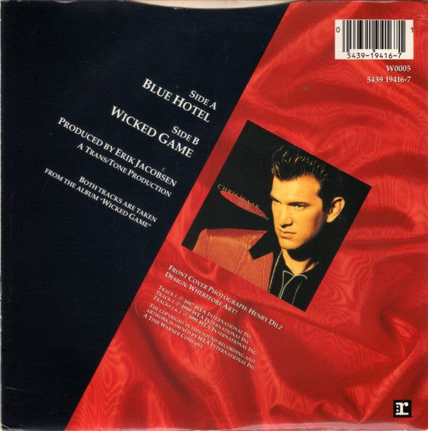 Chris Isaak : Blue Hotel (7", Single)
