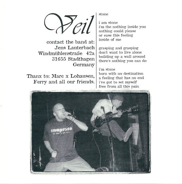 Drowning Room / Veil (2) : Drowning Room / Veil (7")