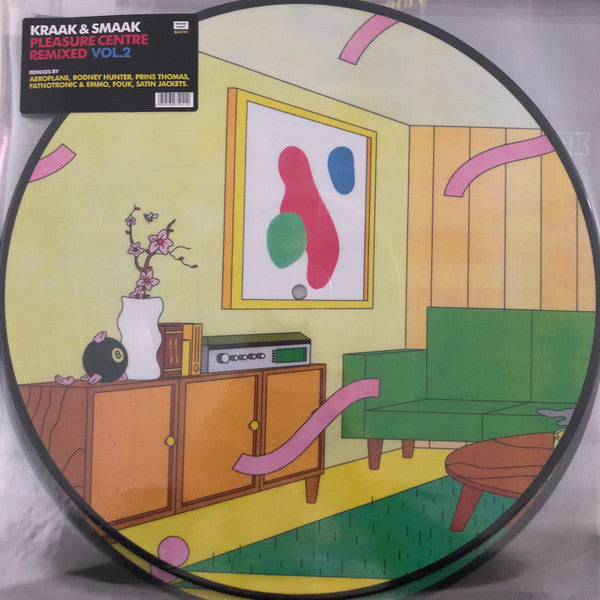 Kraak & Smaak : Pleasure Centre Remixed Vol. 2 (LP, Album, Pic)