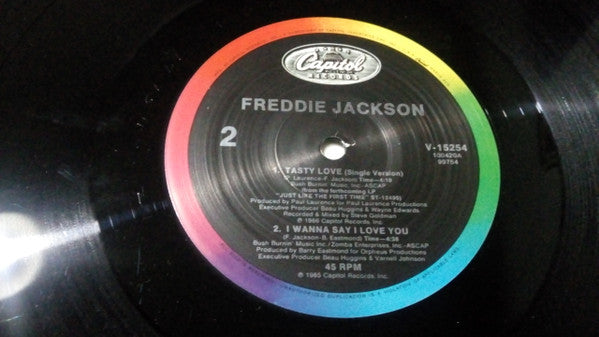 Freddie Jackson : Tasty Love (12", Single)