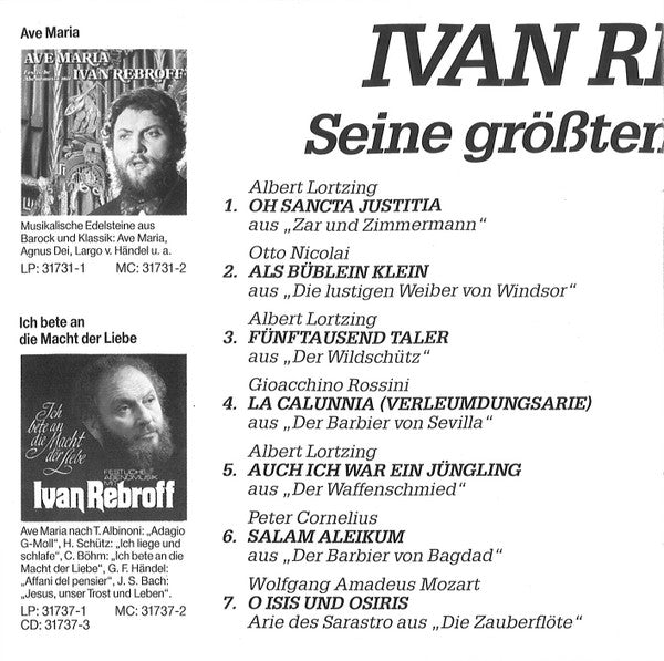 Ivan Rebroff : Seine Größten Opernerfolge (CD, Comp)